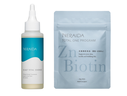 【ヘアケアセット】ネライダ トータルワンプログラム&ネライダ スカルプバイタルエッセンス(12/31までお買い上げの方に20%OFFクーポンプレゼント🎁:お一人様1回まで)